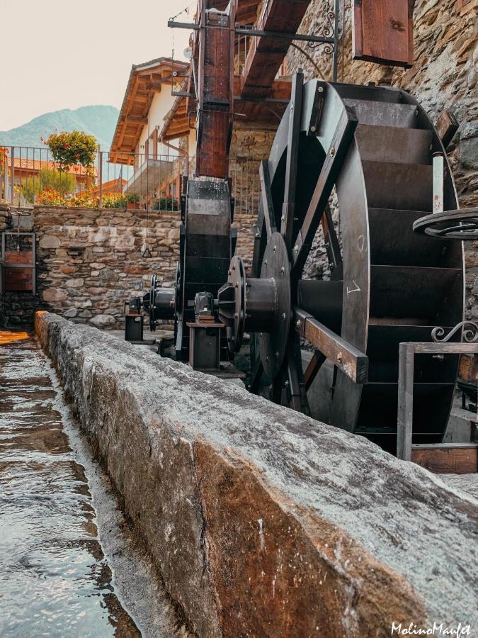 Il Fienile - Lake Como Heritage Home In Molino Maufet Watermill - Lake View Terrace Коліко Екстер'єр фото